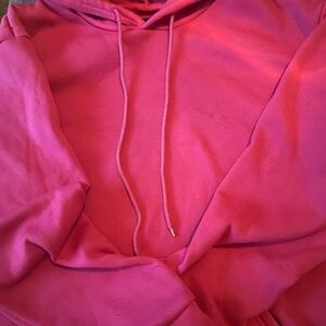 Vibrant Pink Hoodie